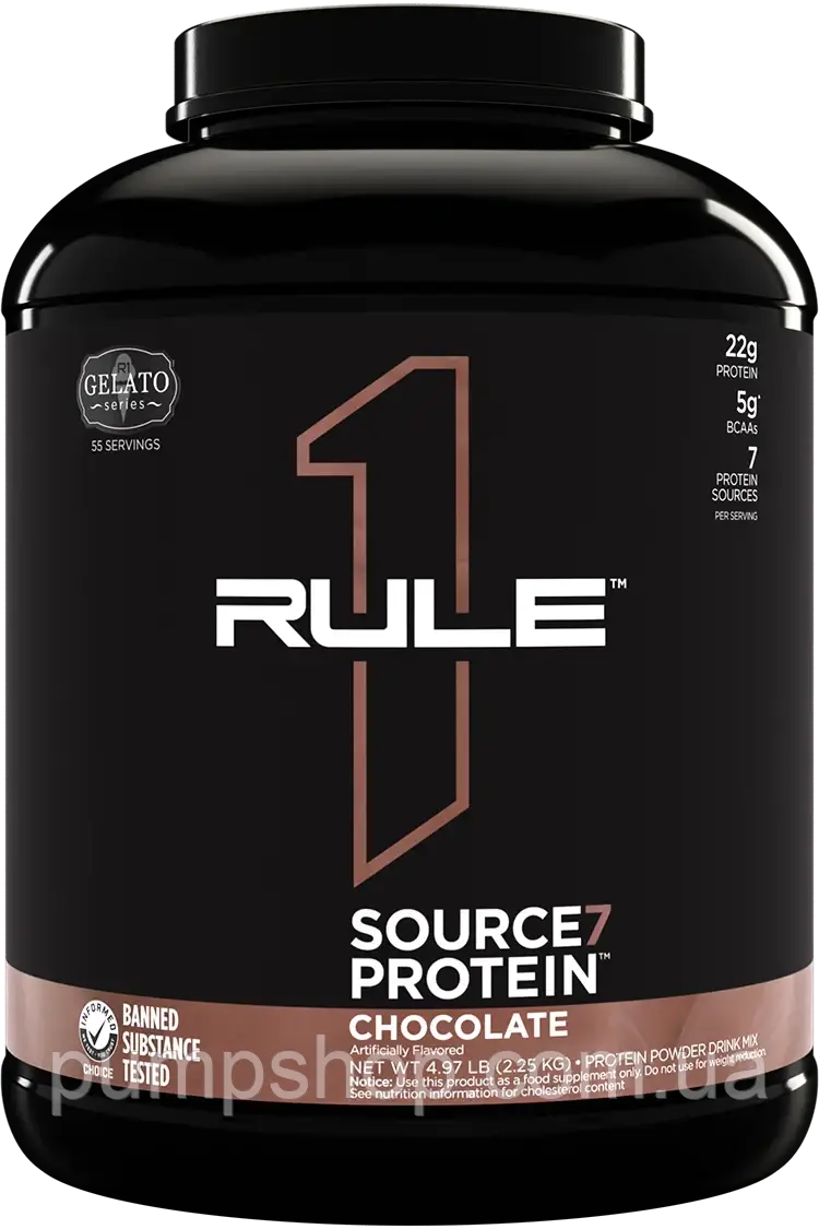 Багатокомпонентний протеїн Rule 1 Source7 Protein 2250 г (різні смаки )