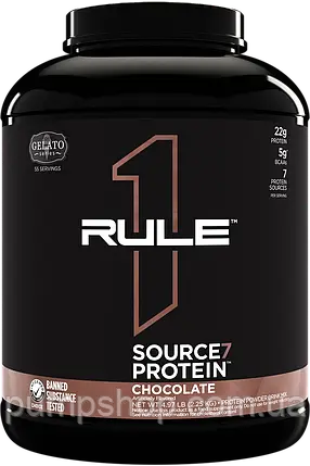 Багатокомпонентний протеїн Rule 1 Source7 Protein 2250 г (різні смаки ), фото 2