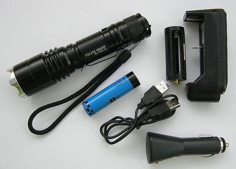 Ліхтар світлодіодний Police 8000W BL-1839-T6