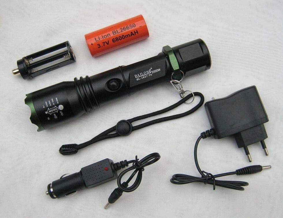 Ліхтар Bailong BL-1827-T6 Police 2000W, фото 1