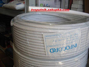 Телевізійний коаксіальний кабель Infocord F 640 BV (ціна за 1 метр)