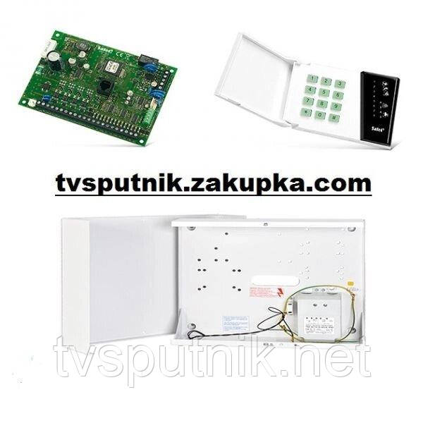 Панель контрольна SATEL, CA-10 c диодной клавіатурою