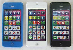 Дитячий навчальний музичний телефон (айфон) із батареями