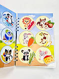 Розвиваючий книжка альбом липучки Моя перша Липуча книжечка Хлопчика ТОКА БОКА 202499, фото 6