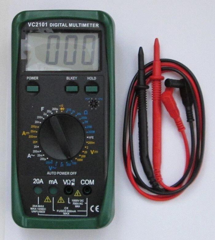 Цифровий мультиметр Vc2101, фото 1