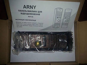Кольорова виклична відеопанель Arny AVP-05 (мідний), фото 3
