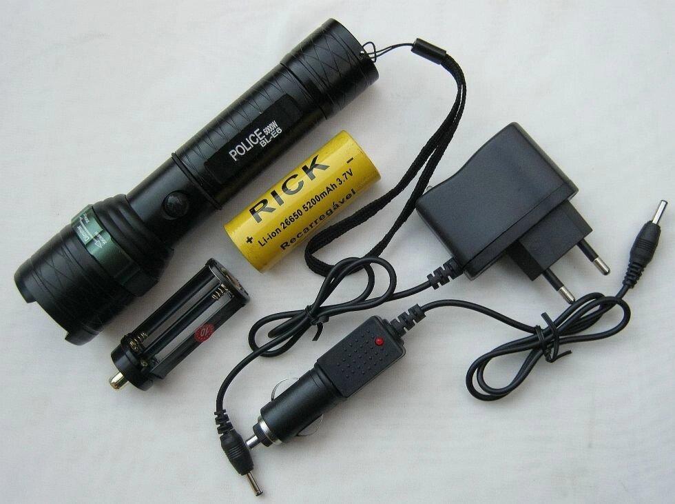 Ліхтар Bailong BL-E6 5000W, 5200mАH, фото 1