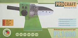 Паяльник для пластикових труб Pro Сraft Pl1600