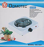 Електроплита Domotec Ms-5801, 1000Вт, фото 3