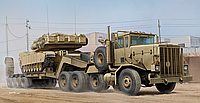 Сборная модель авто Hobby Boss 85519 M911 C-HET w/m747 Heavy Equipment Semi-Trailer