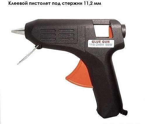 Пістолет клейовий 40 Вт, в блістері (InterTool, RT-1011)