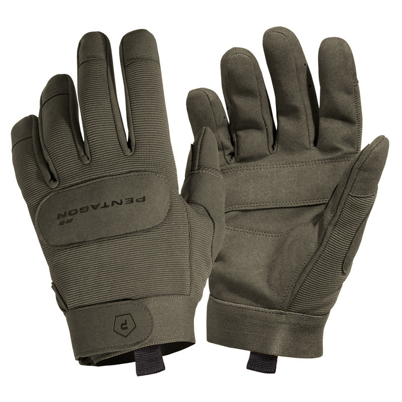 Тактичні рукавички Pentagon Duty Mechanic Gloves P20010 Small, RAL7013 (Олива), фото 1