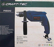 Дриль ударний електричний Craft Tec ( PXID242)