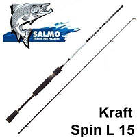 Спиннинг Salmo Kraft SPIN L 15 2,40м (5-15гр) KR2600-240