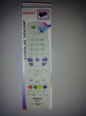 Пульт універсальний супутниковий RM-B553 (SAT), фото 2