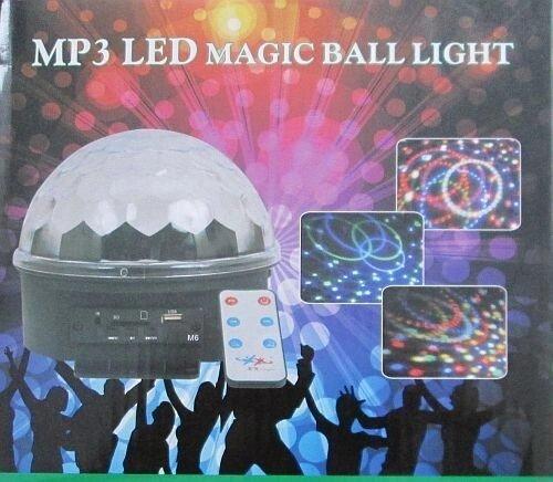 Лазер диско Magic Ball с флешкой, Bluetooth - фото 2 - id-p379091798