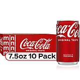 Упаковка газованого напою Coca-Cola Soda Soft Drink 10шт по 222мл, фото 4