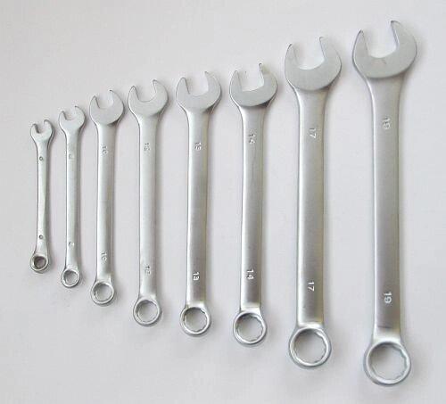 Набір ключів 8 одиниць Grand Tool (брезент), фото 1