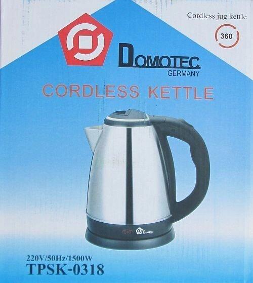 Електричний чайник Domotec Tpsk-0418, Tpsk-0318 1500 Вт