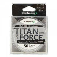 Леска Kalipso Titan Force Leader CL 50м 0.14мм