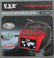 Радіоприймач з MP3 програвачем VX-390U