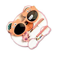 Набор для девочек Stenson WW02189 5пр/наб (солнцезащитные очки, 2резинки, 2шпильки)