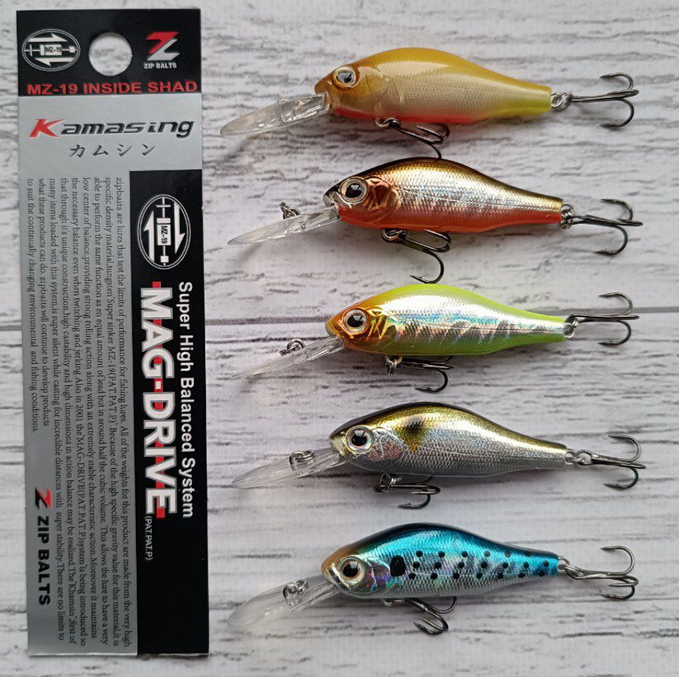 Воблер Fishing Khamsin Jr 50 SP-DR 4.2g Набір 5шт