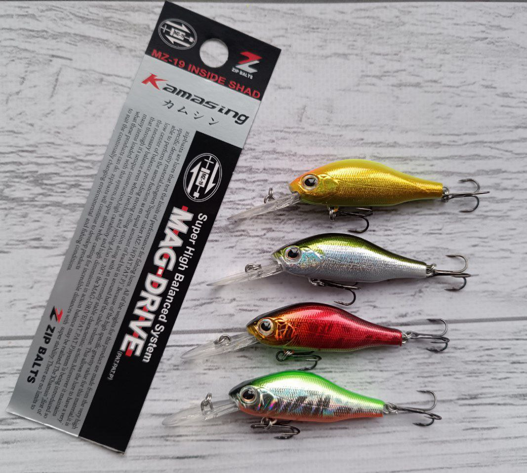 Воблер Fishing Khamsin Jr 50 SP-DR 4.2g Набір 4шт