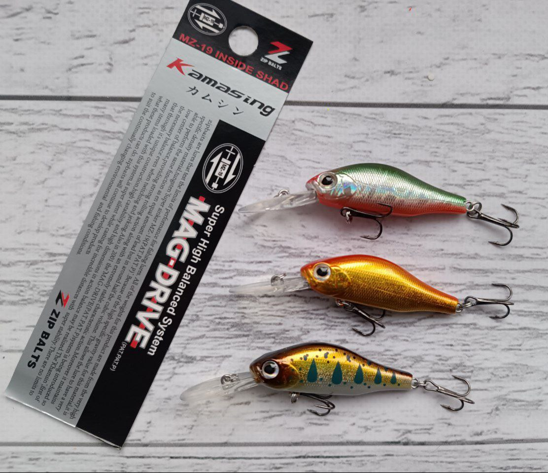 Воблер Fishing Khamsin Jr 50 SP-DR 4.2g Набір 3шт