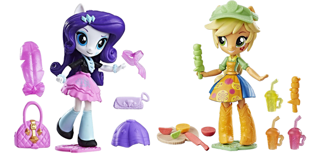 Набір 2 ляльки My Little Pony Equestria Girls Apple Jack and  Rarity еквестрія Епл Джек і Раріті