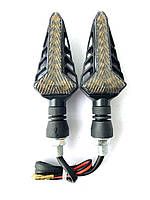 Повороти світлодіодні стрілоподібні жовті лід пари.