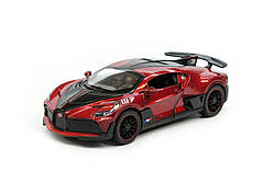 Модель металева Bugatti Divo, масштаб 1: 32, інерція, світло, звук, відкриваються двері та капот