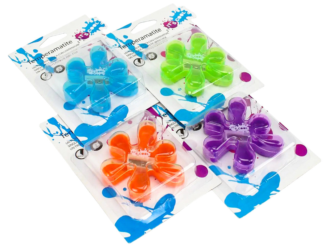 Стругачка з контейнером одинарна It's Cool Temperamatite блістер IC035BL