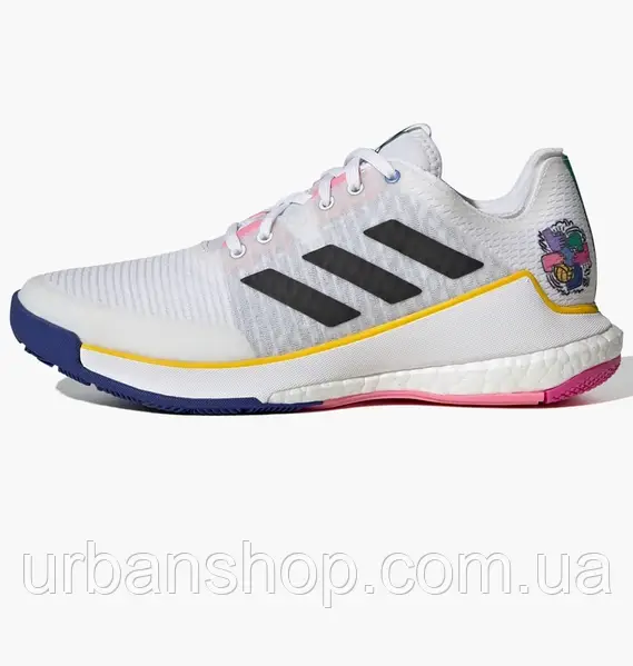 Adidas crazyflight white discount