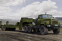 Сборная модель авто Hobby Boss 85523 KrAZ-260B & ChMZAP-5247G