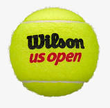 М'ячі тенісні Wilson US Open XD 4 BALL WRT106200 (4 шт.), фото 5