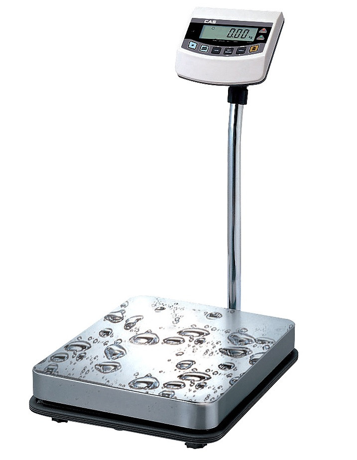 Ваги товарні CAS BW 60кг/20г вологозахисні IP65 (400х520мм)