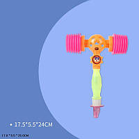 Игрушка Молоточок арт.8817 (192шт/2) пищалка, сетка 17,5*5,5*24 см