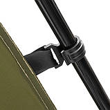 Альтанка намет автоматичний Shark 300x300x230см з посиленою москітною сіткою (зелена, хакі), фото 8