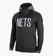Urbanshop com ua Толстовка Nike Brooklyn Nets Showtime MenS Dri-Fit Nba Full-Zip Hoodie Black DN7790-010