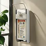 Диспенсер дозуючий Ingo-man для рідкого мила, дезинфікуючих та миючих засобів, крему для рук на стіну, фото 4