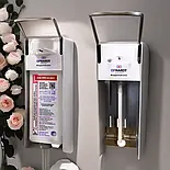 Диспенсер дозуючий Ingo-man для рідкого мила, дезинфікуючих та миючих засобів, крему для рук на стіну, фото 2