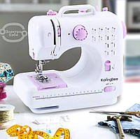 Домашняя портативная машинка для шитья, Электрическая швейная машинка с педалью (12в1), ALX