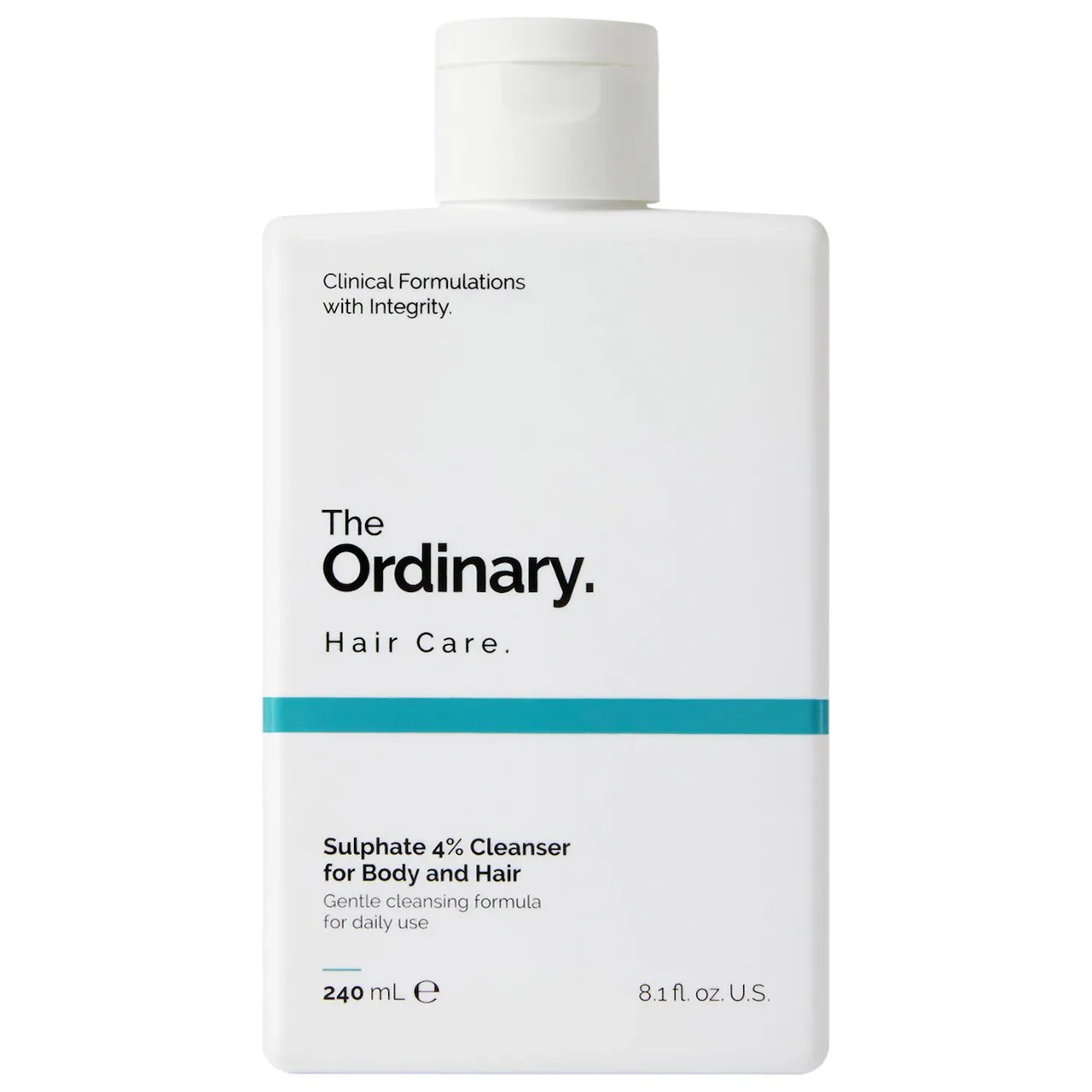 Шампунь для глибокого очищення волосся та всього тіла The Ordinary Sulphate 4% Cleanser for Body and Hair 240 мл