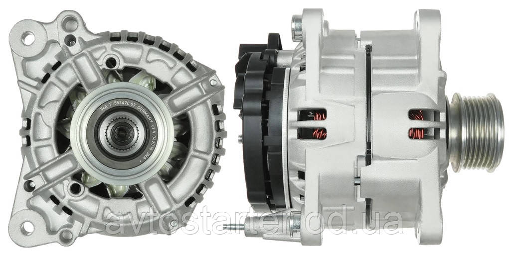 Генератор  VOLKSWAGEN Multivan T5 New Beetle Polo AUDI A3 A4 S3 FORD Galaxy SEAT Alhambra Ibiza Leon 120ам
