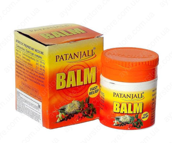 Бальзам Фаст Реліф (Balm Fast Relief) 25 г — Patanjali