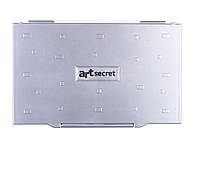Палитра для акварельных красок ArtSecret Leak-Proof 24 герметичная 23*15 см с крышкой и 24 ячейками