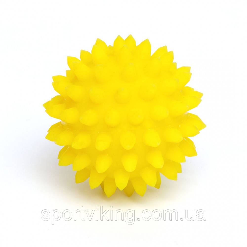 М'ячик масажний IVN 7.5 см жовтий