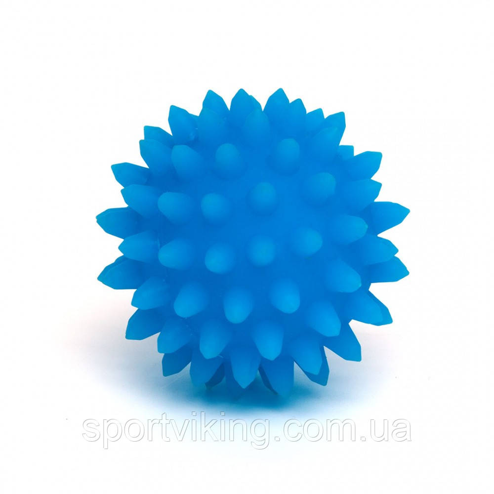 М'ячик масажний IVN 7.5 см синій