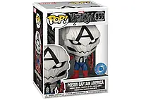 Фигурка Funko Pop Poison Captain America #856 (Marvel, Venom) - Фанко Поп Капитан Америка (Марвел, Веном)